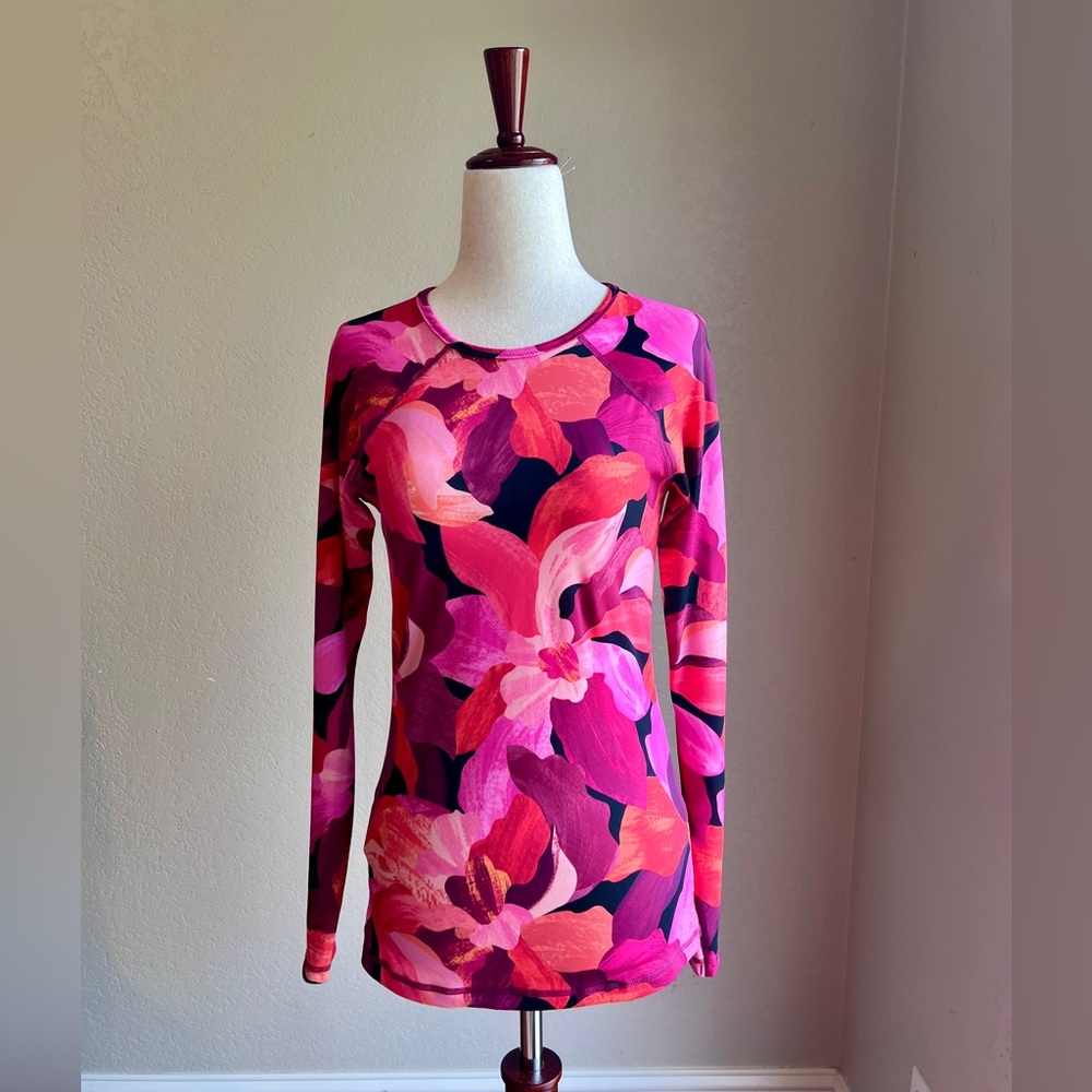 ATHLETA Point Break UPF Swim Rashguard NWT Size SMALL